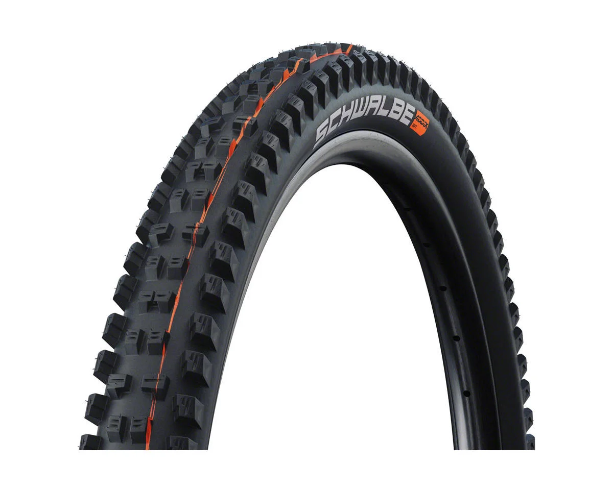 Schwalbe Tacky Chan MTB Tire (Black) (Evolution) (Tubeless) (29") (2.4") (Super Ground) (Addix Ultra Soft) (E50)